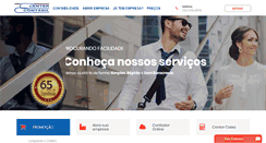Desktop Screenshot of centercontabil.com.br